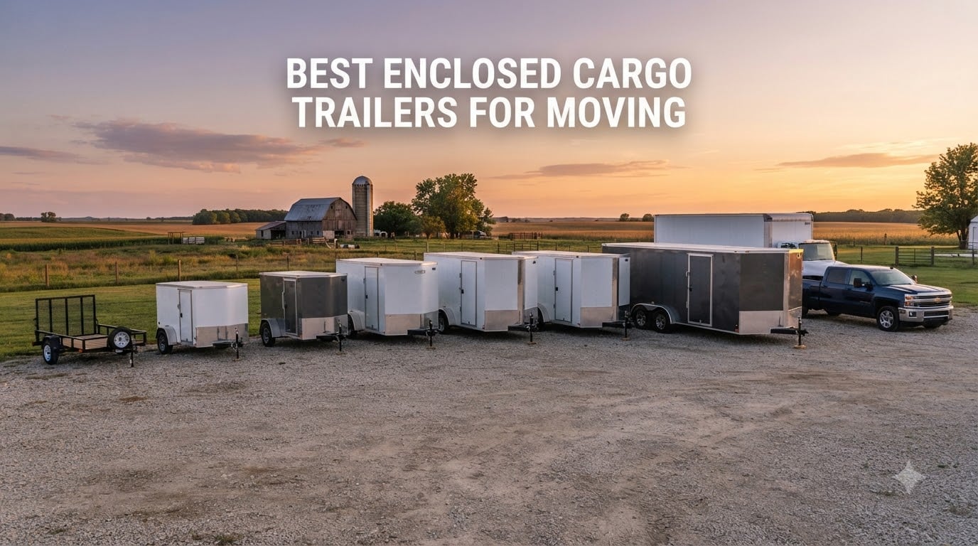 Best Enclosed Cargo Trailers for Moving