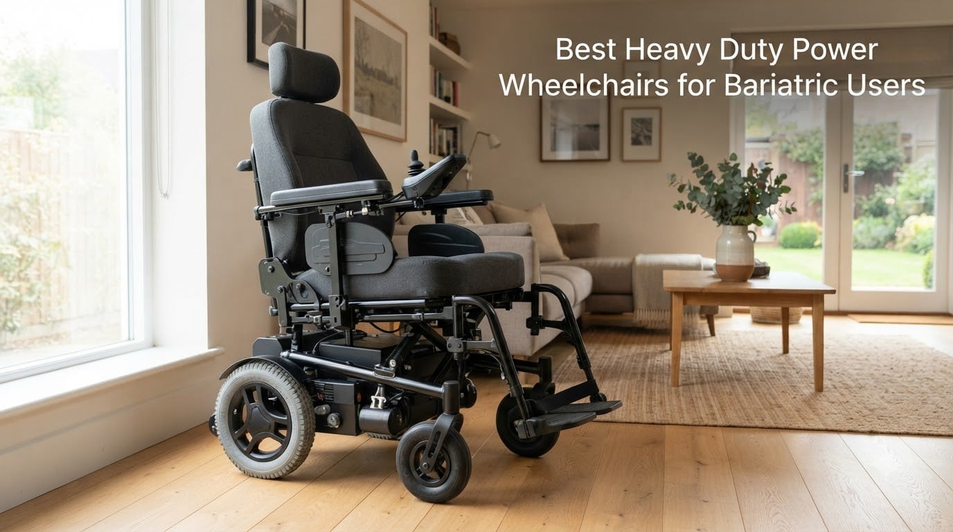 Best Heavy Duty Power Wheelchairs for Bariatric Users