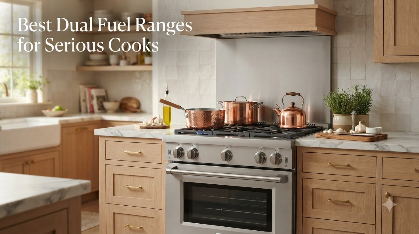 Best Dual Fuel Ranges for Serious Cooks