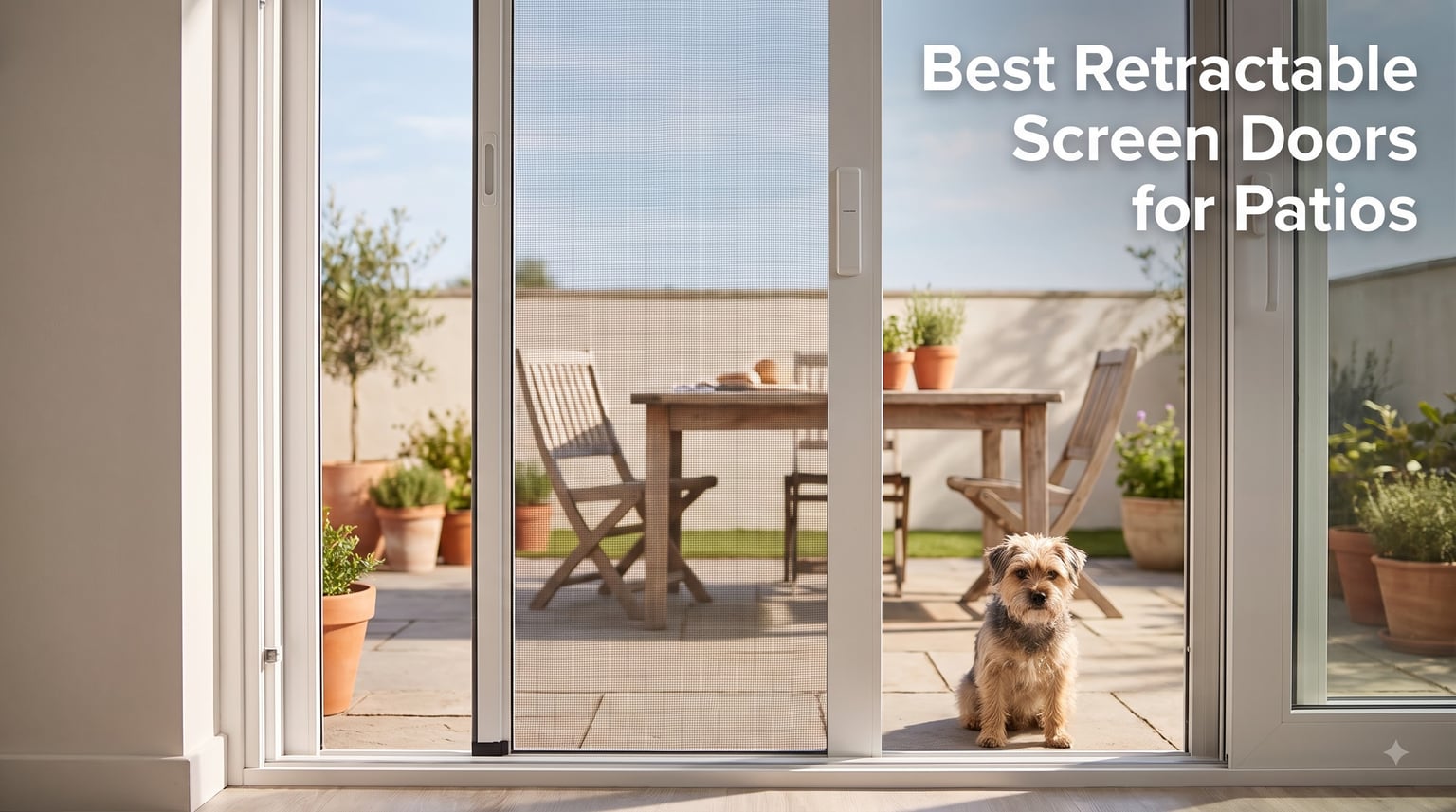 Best Retractable Screen Doors for Patios