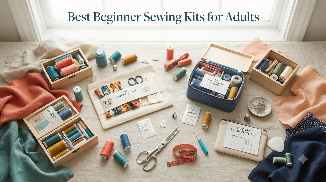 Best Beginner Sewing Kits for Adults
