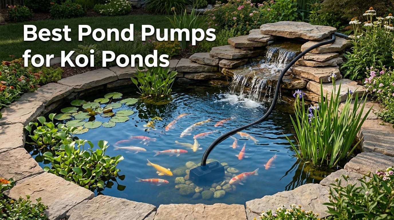 Best Pond Pumps for Koi Ponds