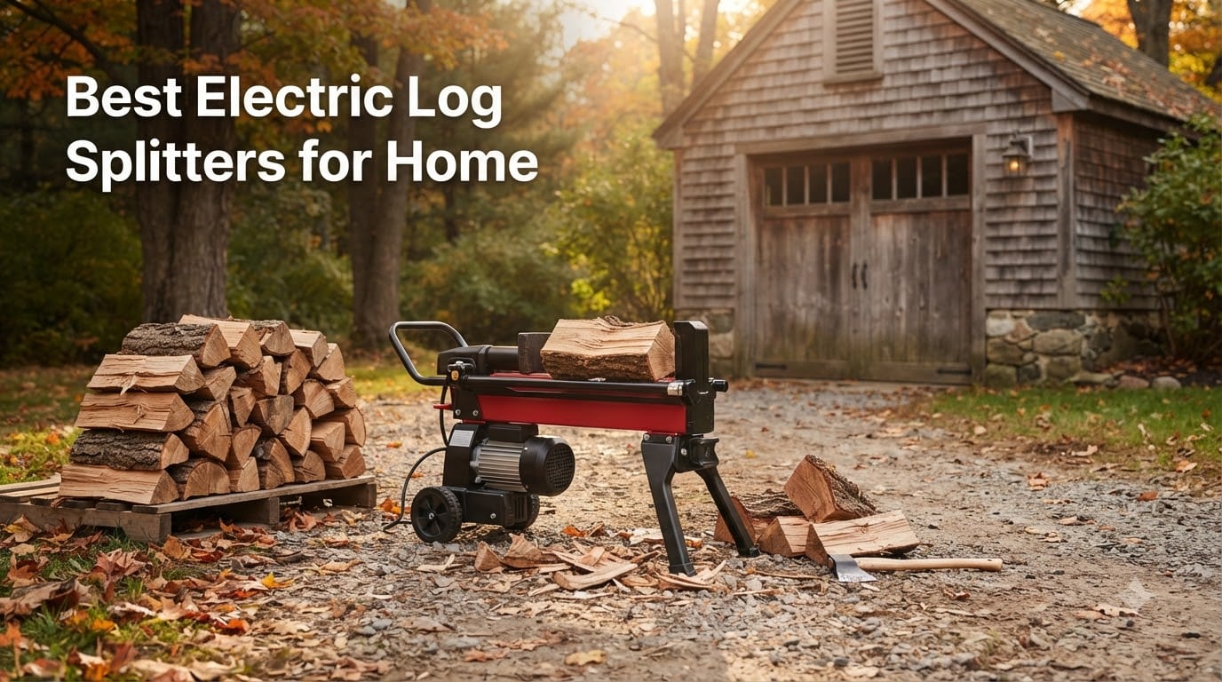 Best Electric Log Splitters for Home