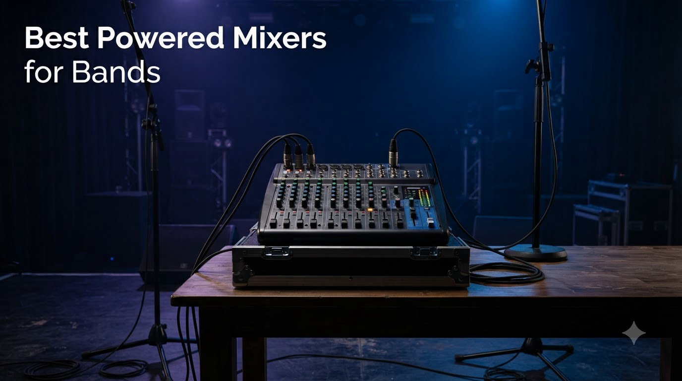 Best Powered Mixers for Bands