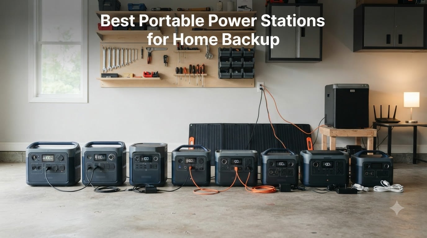 Best Portable Power Stations for Home Backup