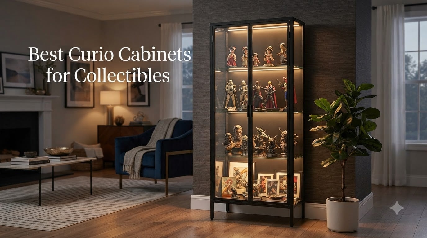 Best Curio Cabinets for Collectibles