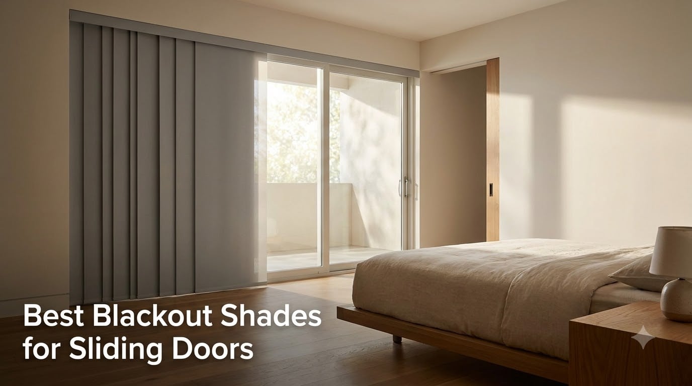 Best Blackout Shades for Sliding Doors