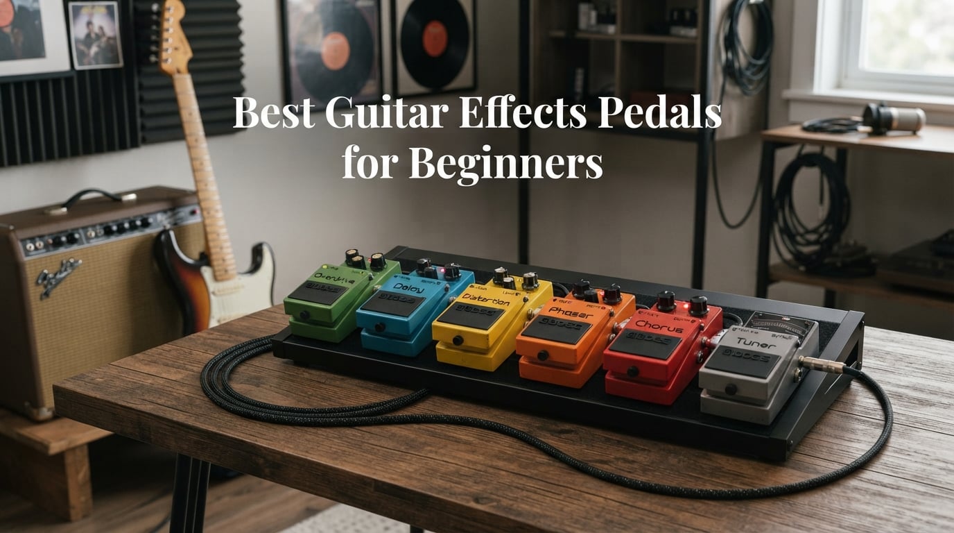 Best Guitar Effects Pedals for Beginners