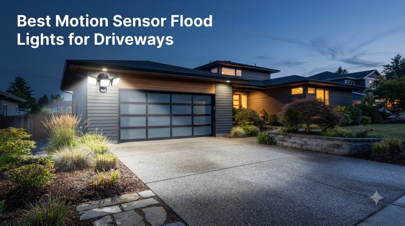 Best Motion Sensor Flood Lights for Driveways