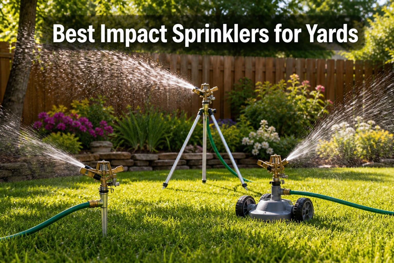 Best Impact Sprinklers for Yards