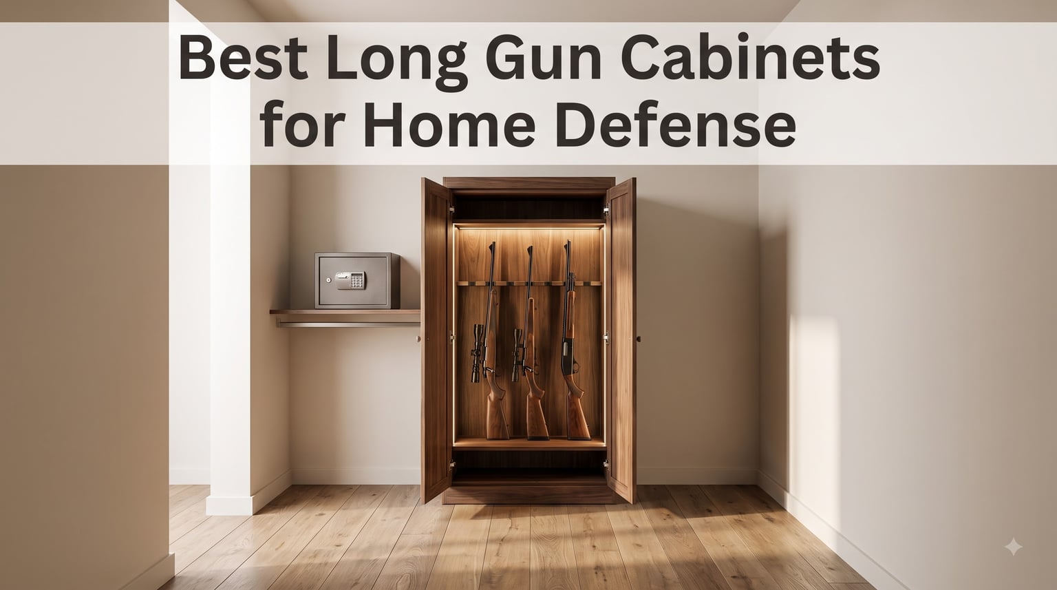 Best Long Gun Cabinets for Home Defense
