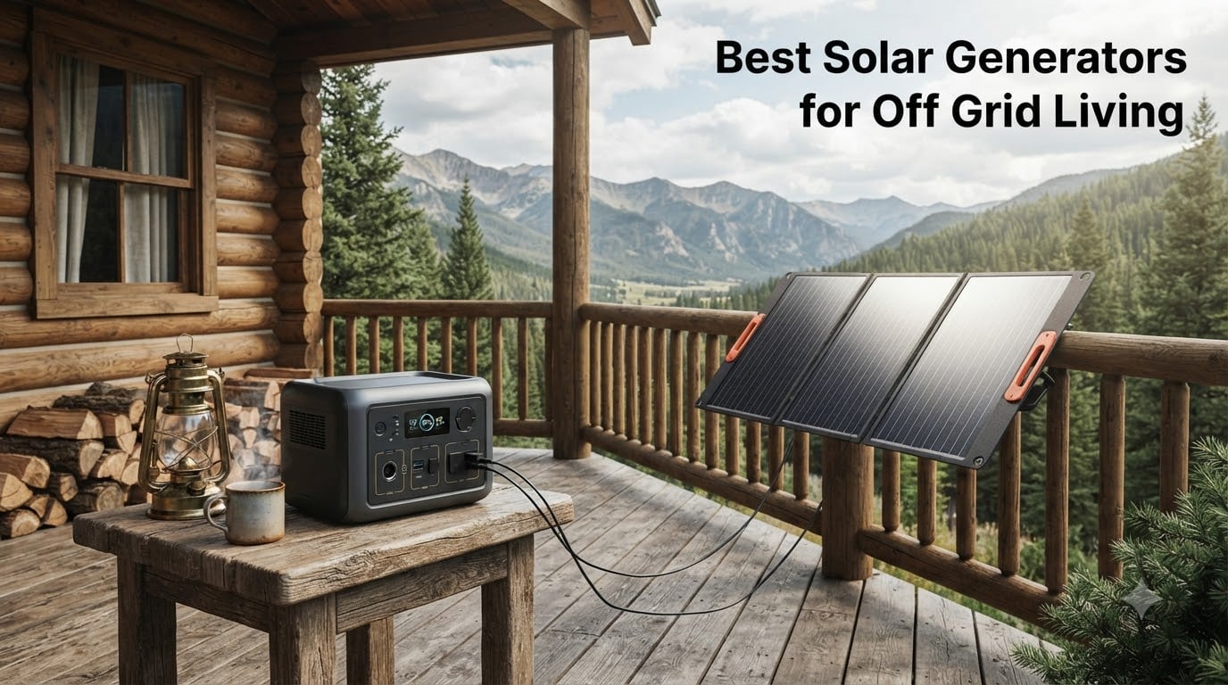 Best Solar Generators for Off Grid Living