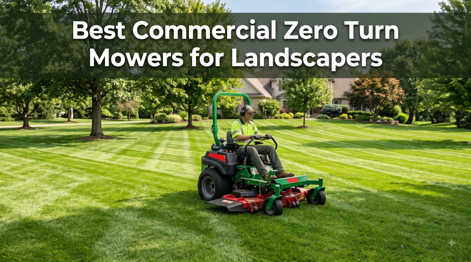 Best Commercial Zero Turn Mowers for Landscapers
