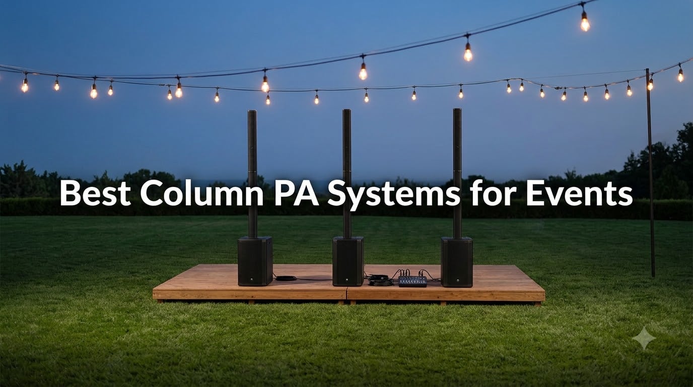 Best Column PA Systems for Events