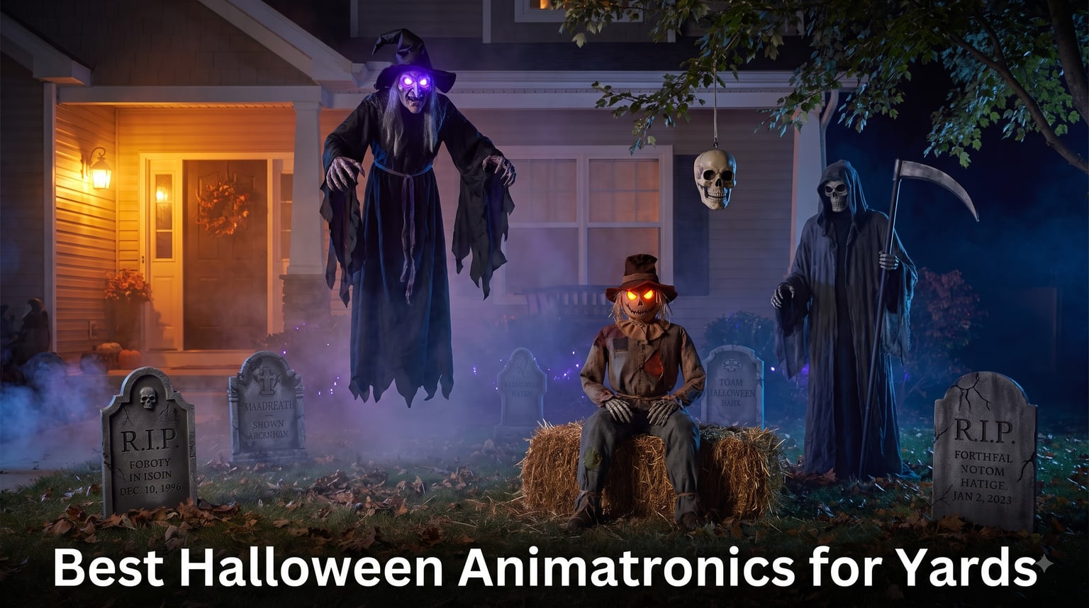 Best Halloween Animatronics for Yards