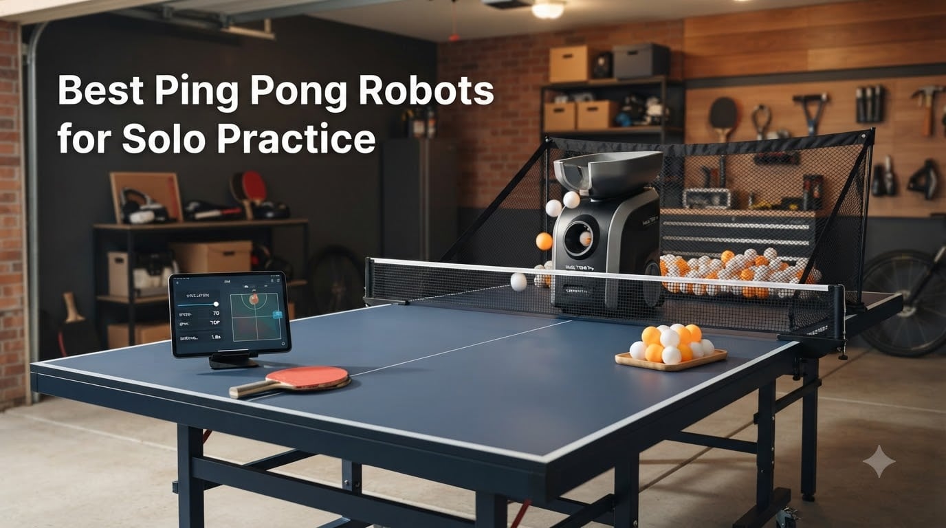 Best Ping Pong Robots for Solo Practice
