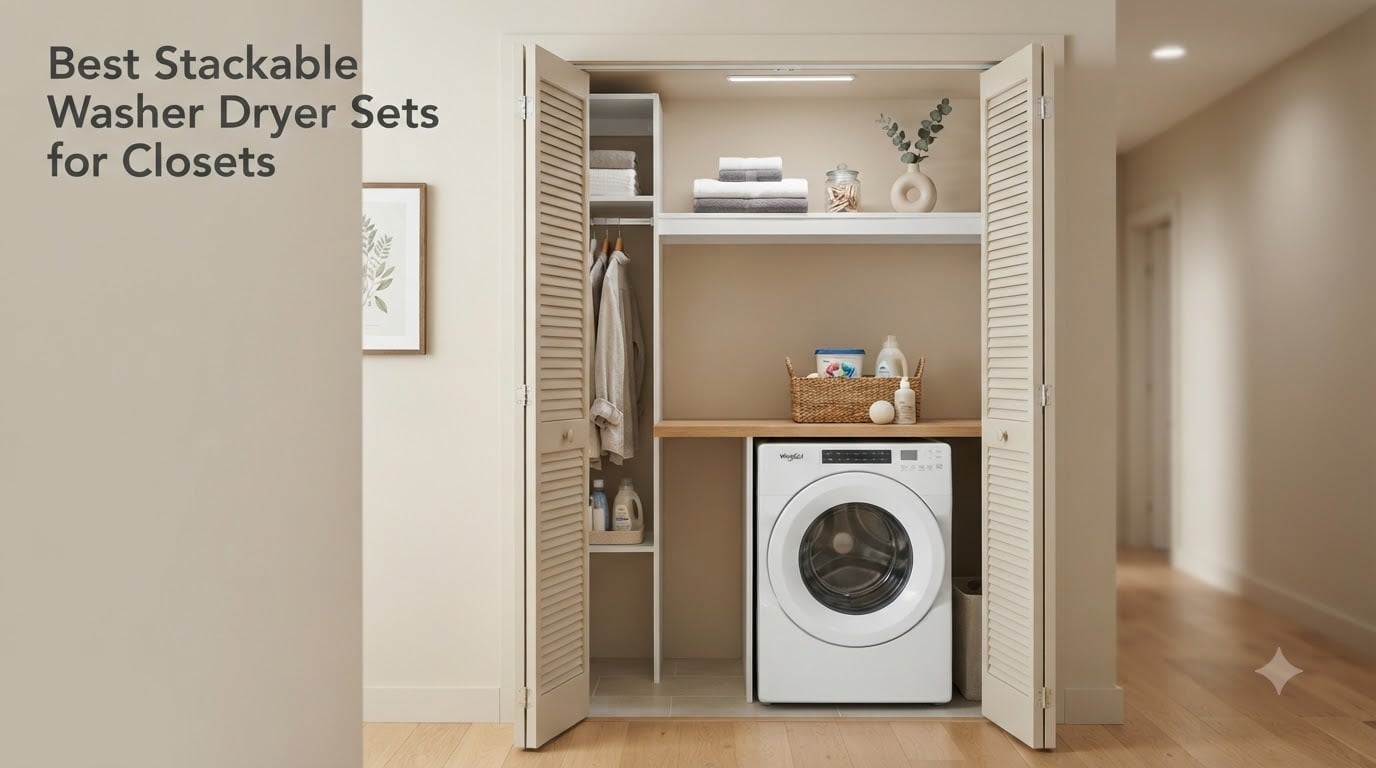 Best Stackable Washer Dryer Sets for Closets