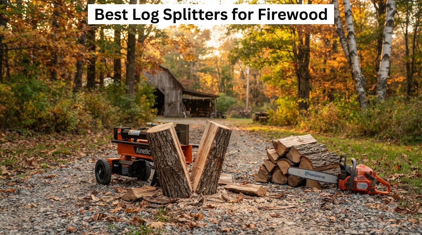 Best Log Splitters for Firewood