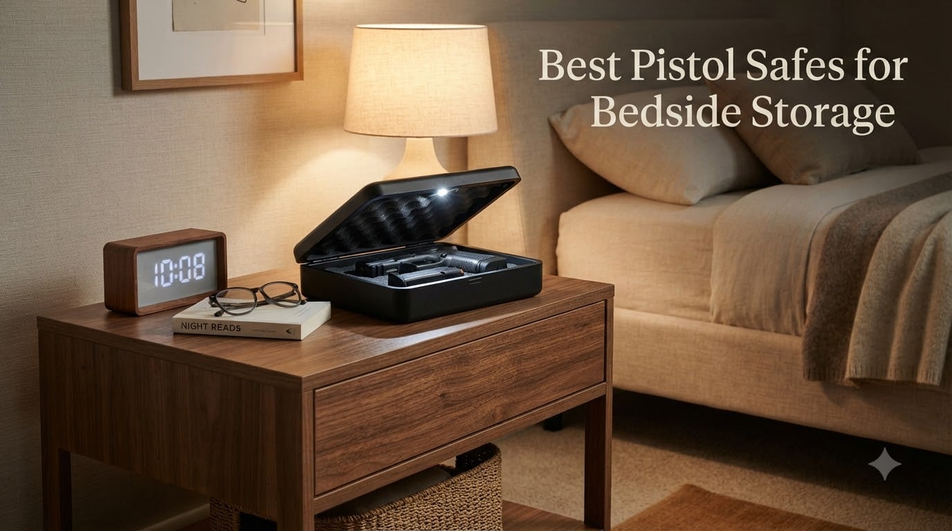 Best Pistol Safes for Bedside Storage