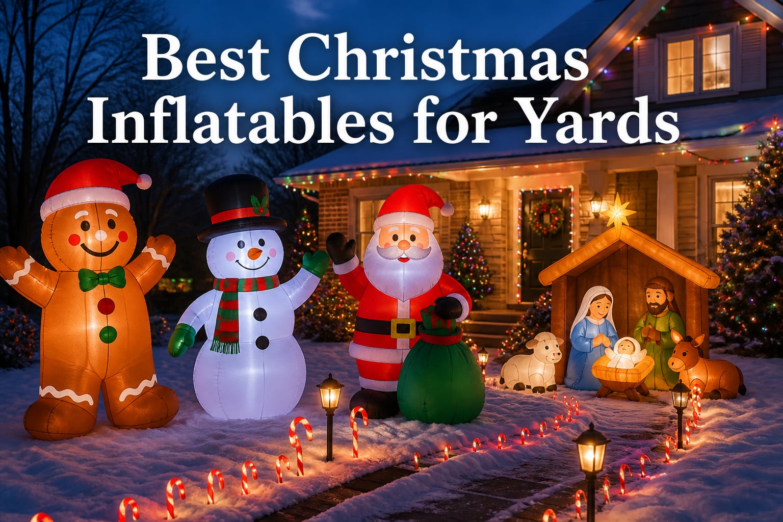 Best Christmas Inflatables for Yards