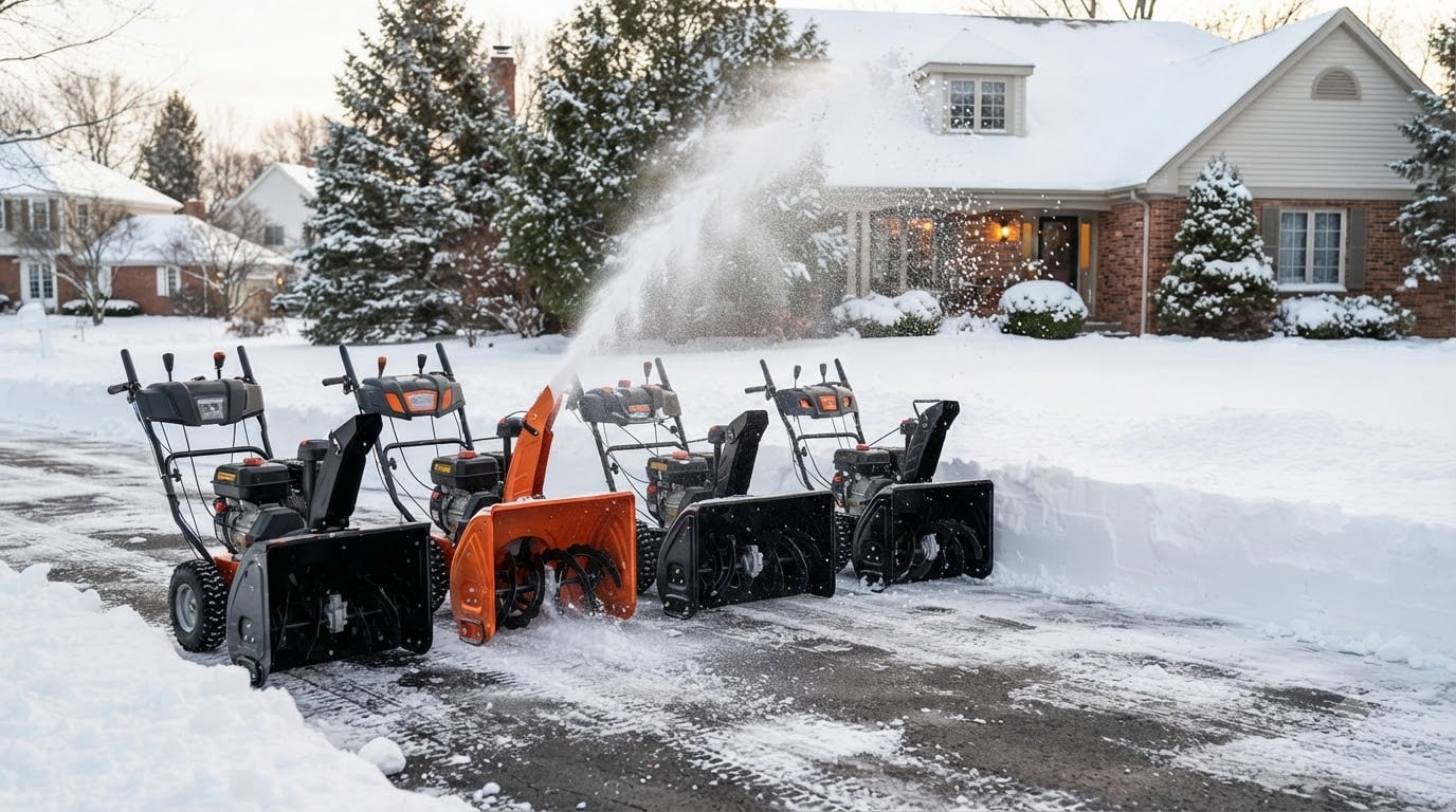 Best Two Stage Snow Blowers for Deep Snow