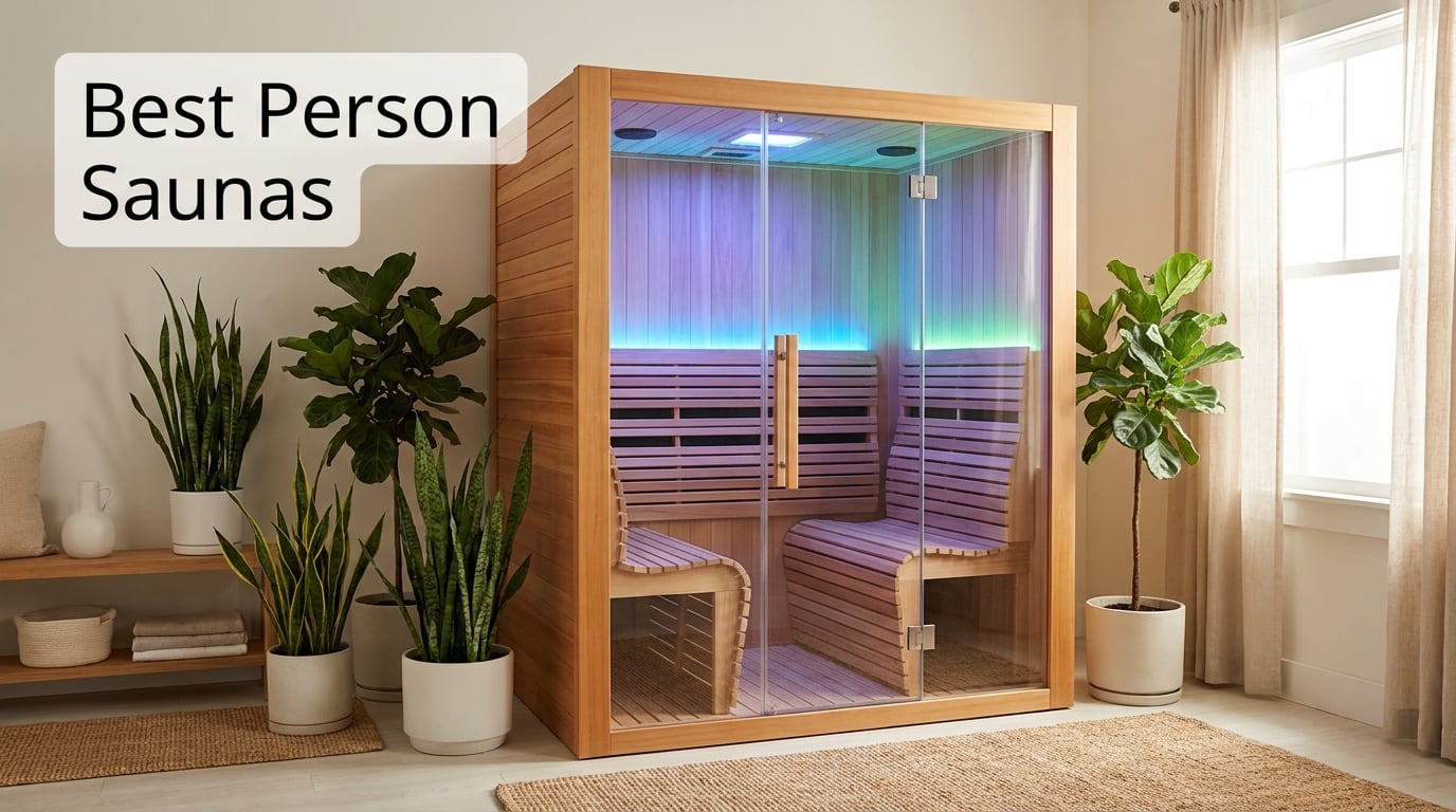 Best 2 Person Saunas