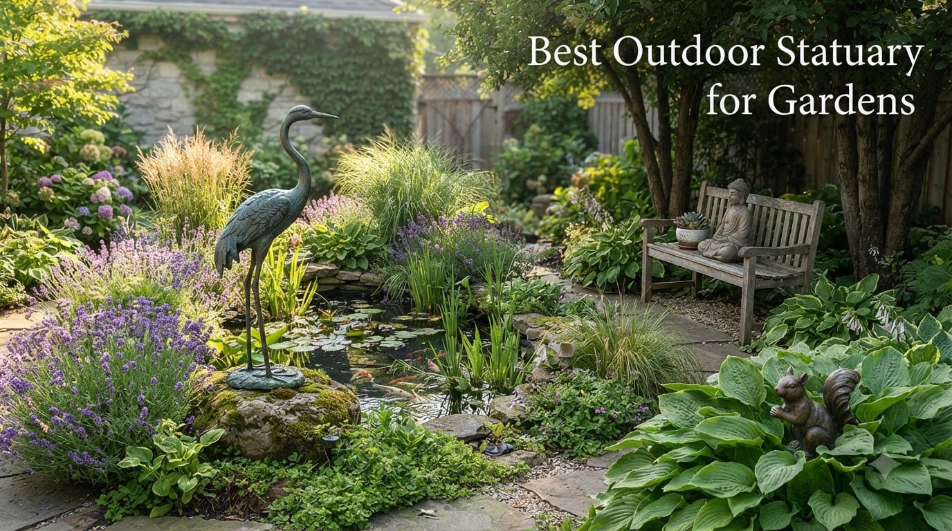 Best Outdoor Statuary for Gardens