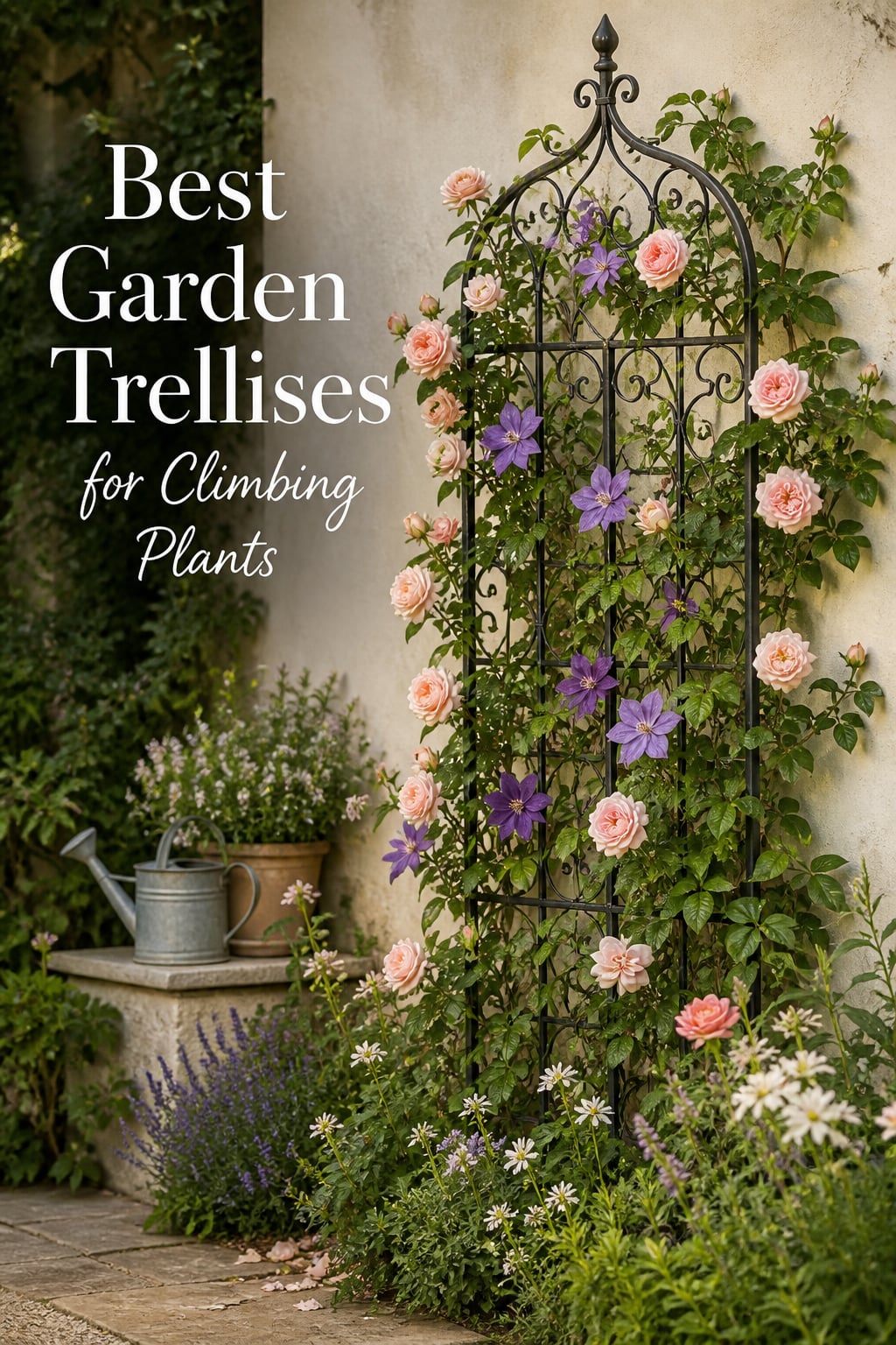 Best Garden Trellises for Climbing Plants