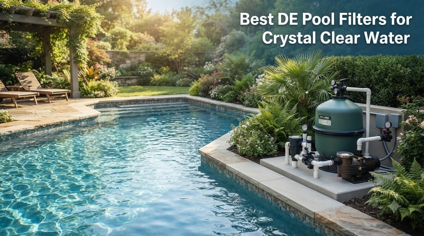 Best DE Pool Filters for Crystal Clear Water