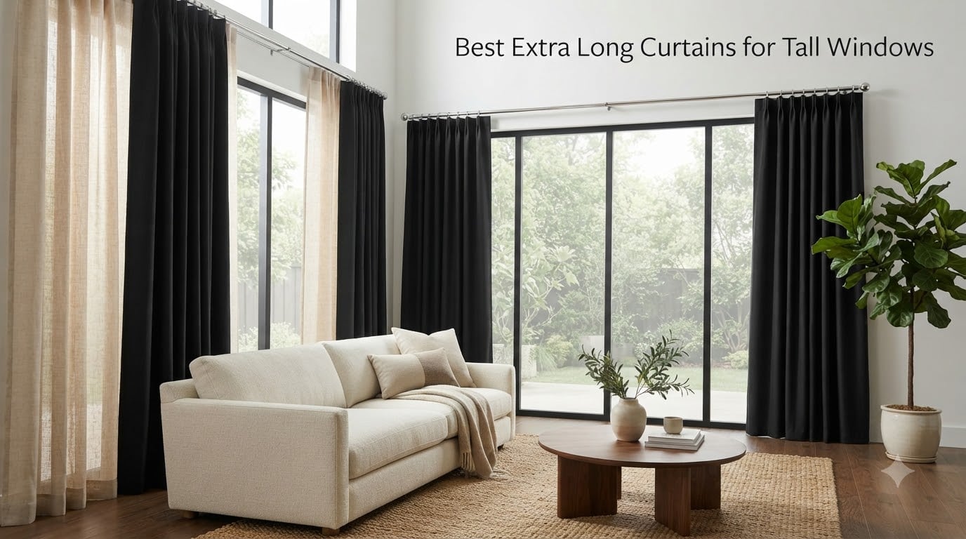 Best Extra Long Curtains for Tall Windows