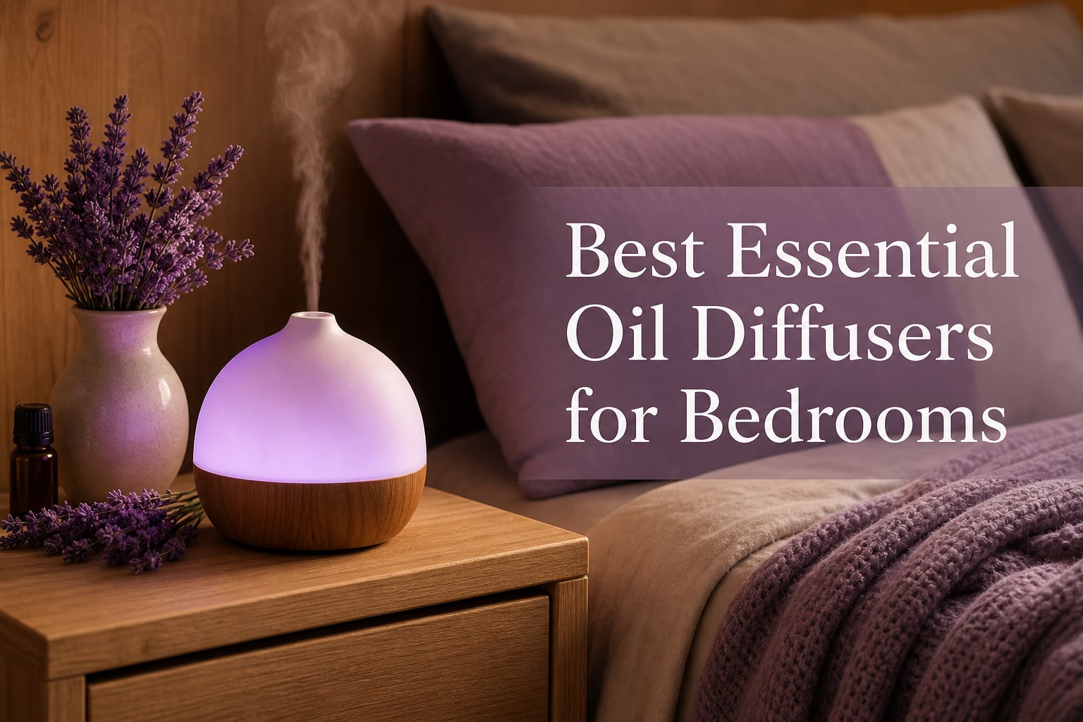 Best Essential Oil Diffusers for Bedrooms