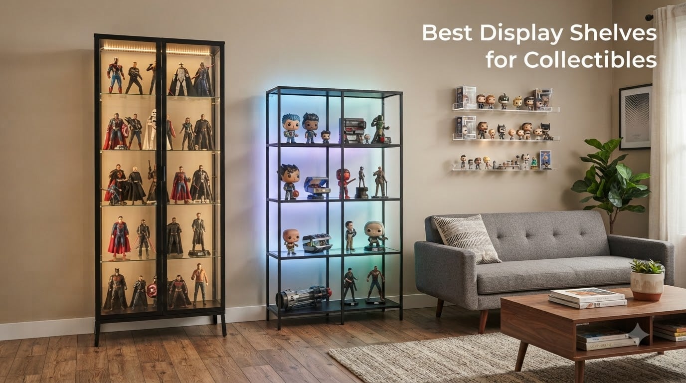 Best Display Shelves for Collectibles