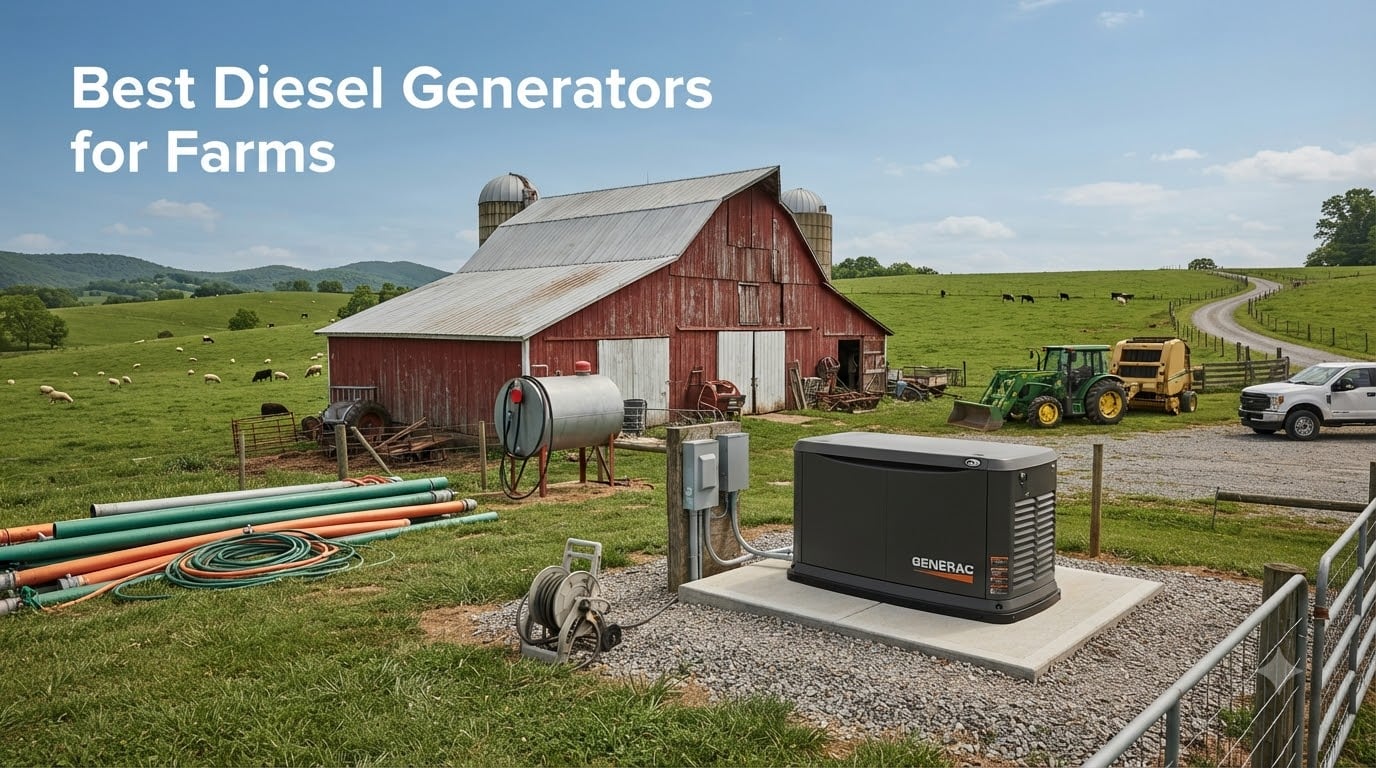 Best Diesel Generators for Farms