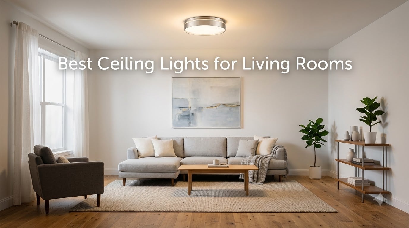 Best Ceiling Lights for Living Rooms