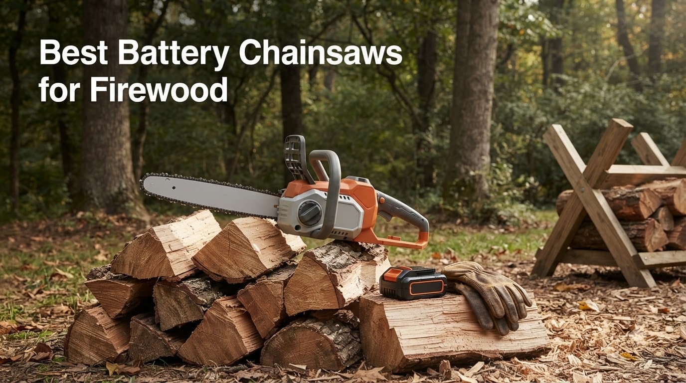 Best Battery Chainsaws for Firewood