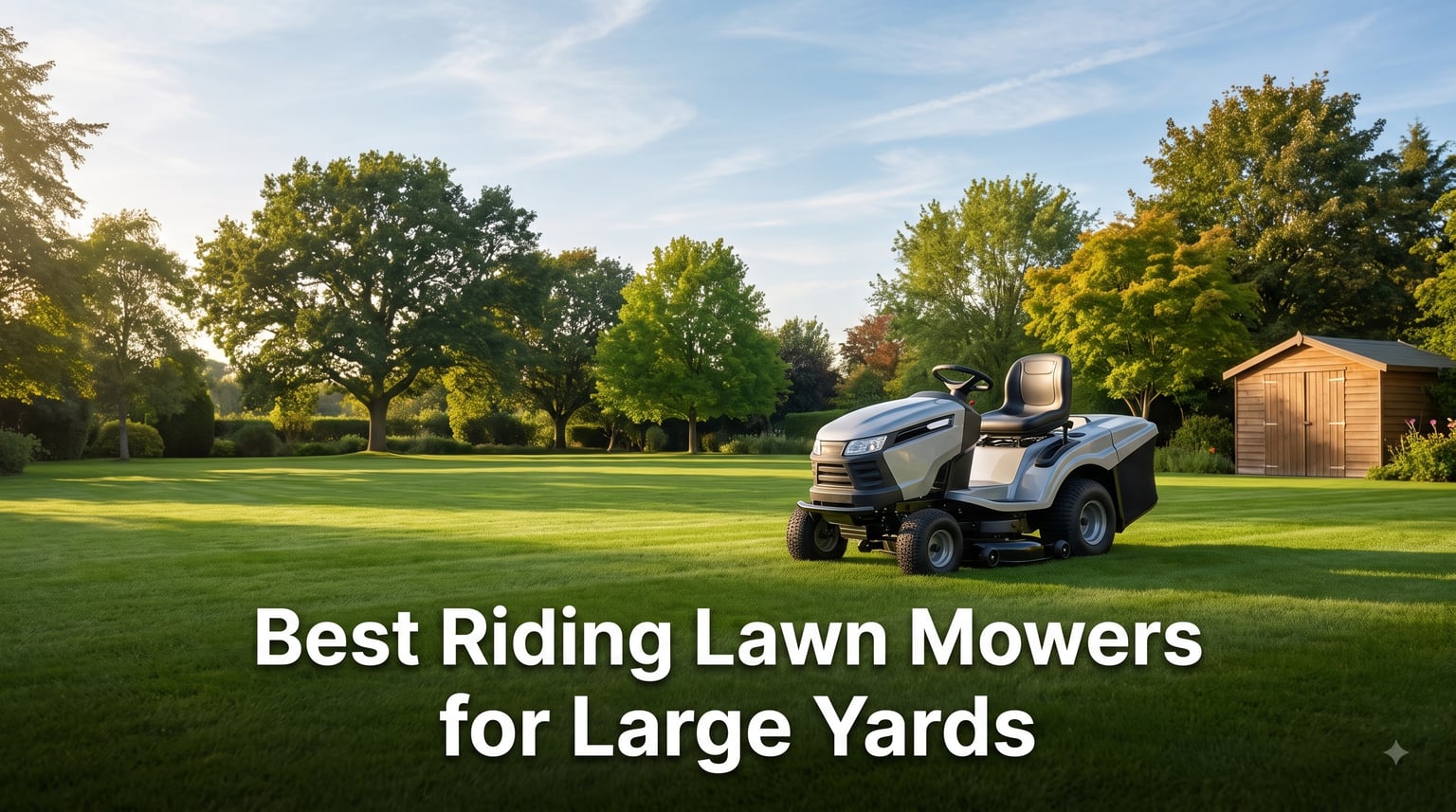 Best Riding Lawn Mowers for Large Yards