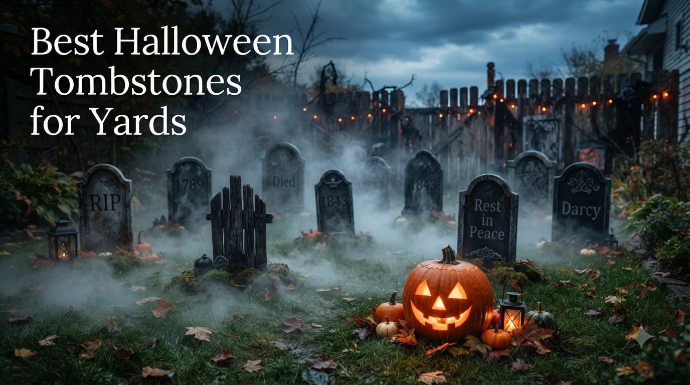 Best Halloween Tombstones for Yards