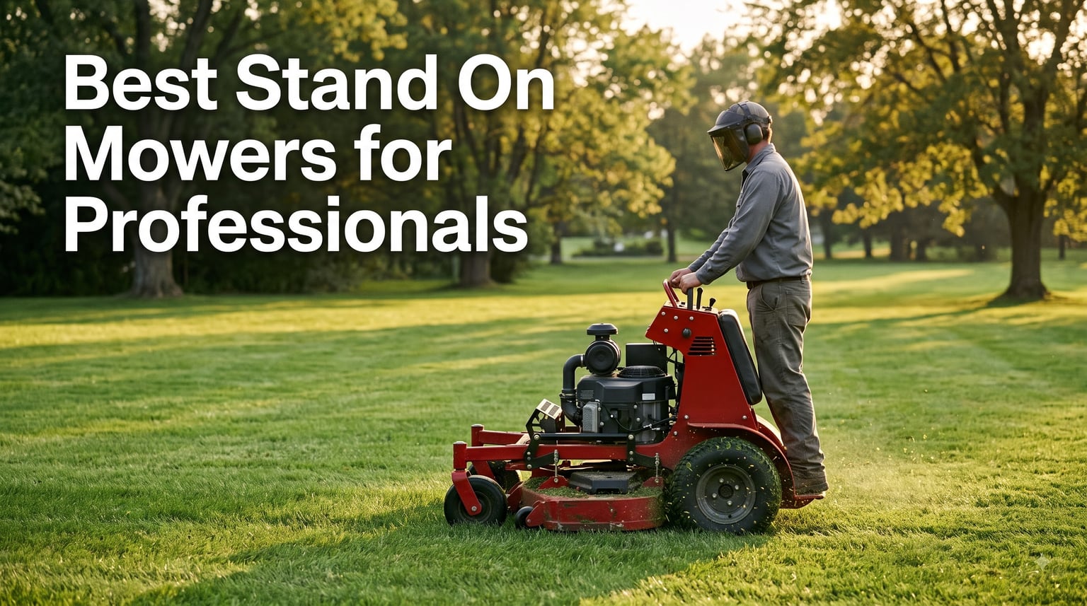 Best Stand On Mowers for Professionals