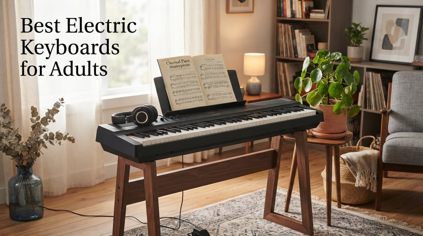 Best Electric Keyboards for Adults