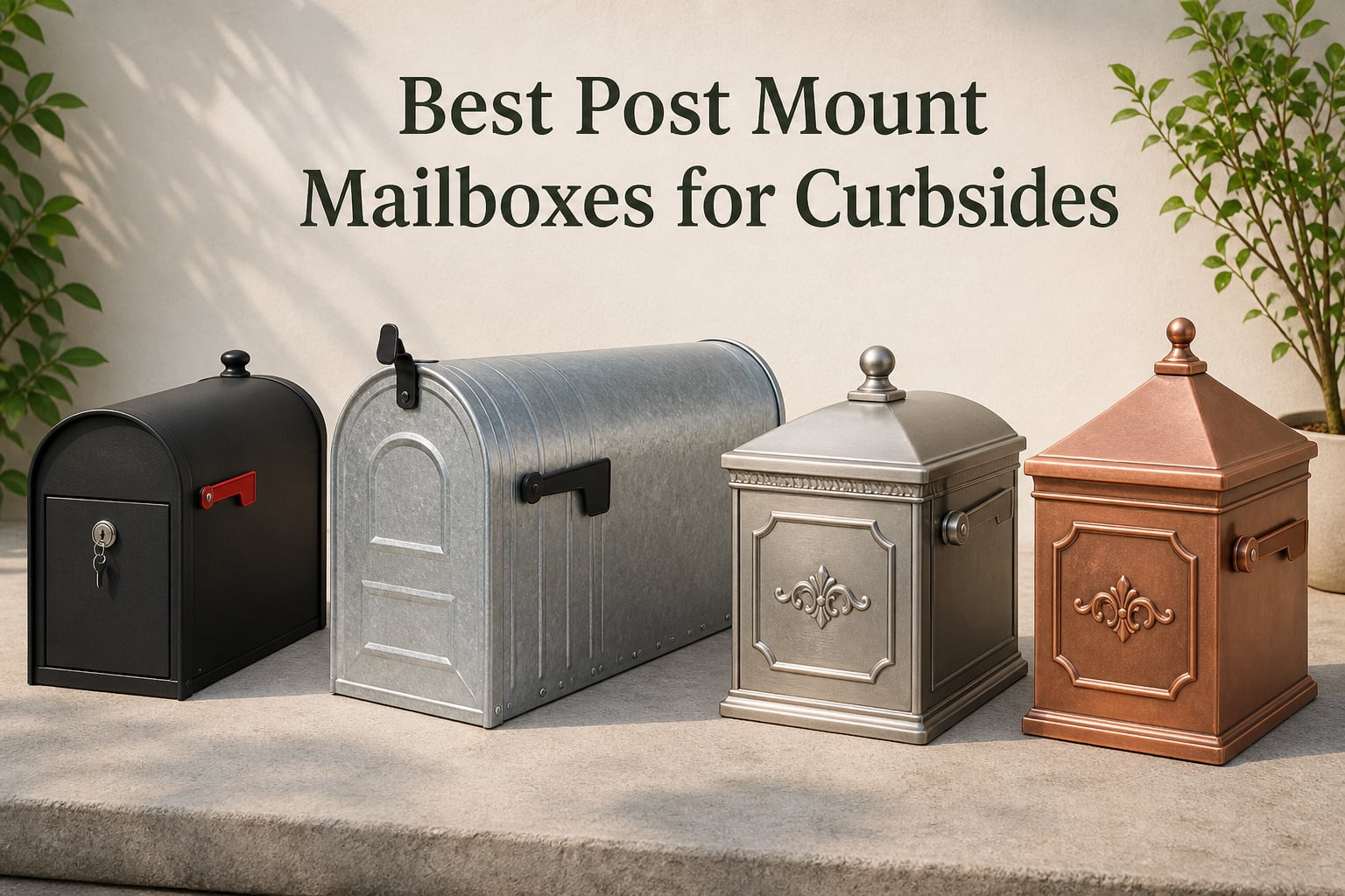 Best Post Mount Mailboxes for Curbsides