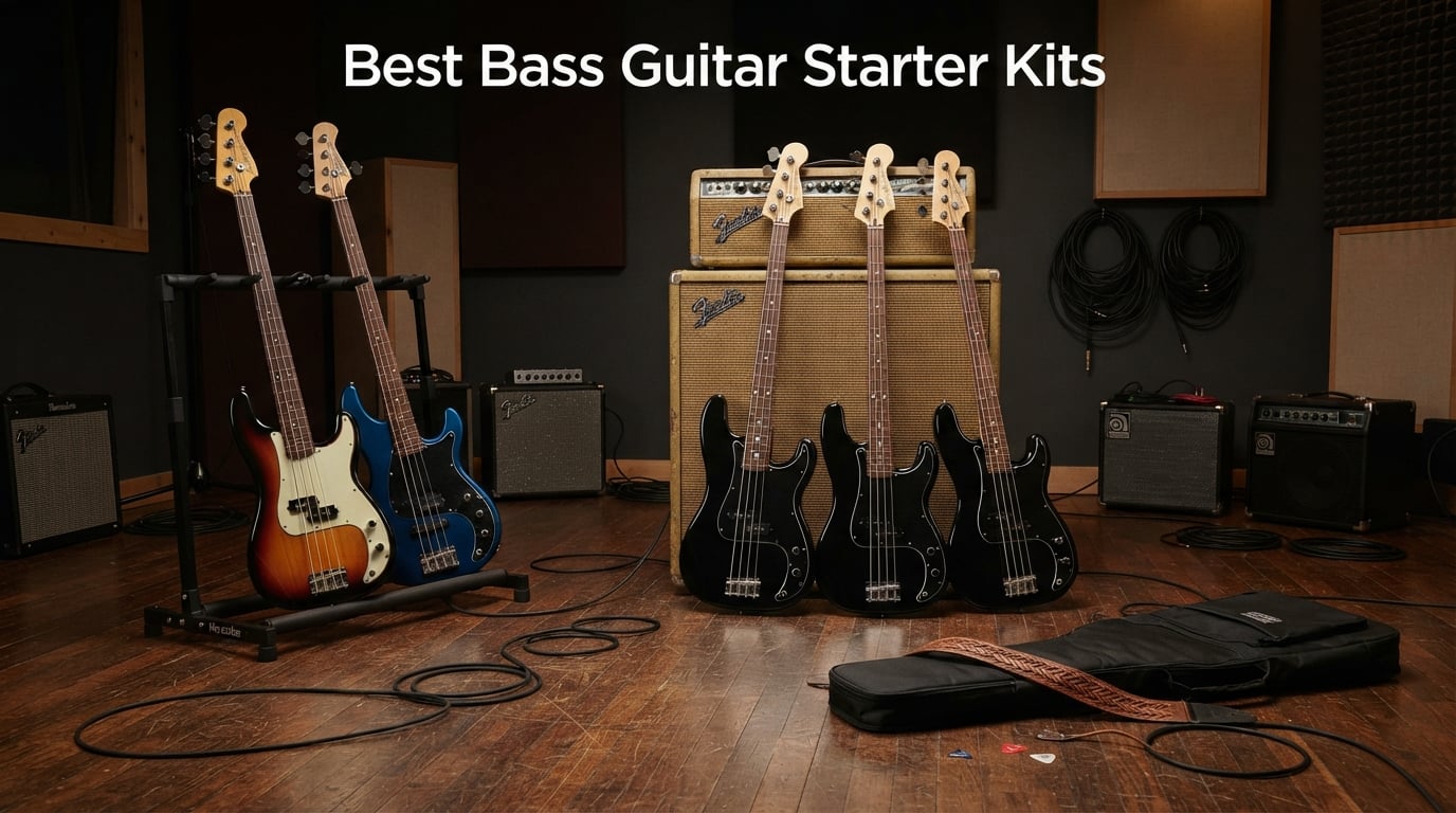 Best Bass Guitar Starter Kits