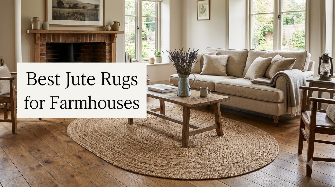 Best Jute Rugs for Farmhouses