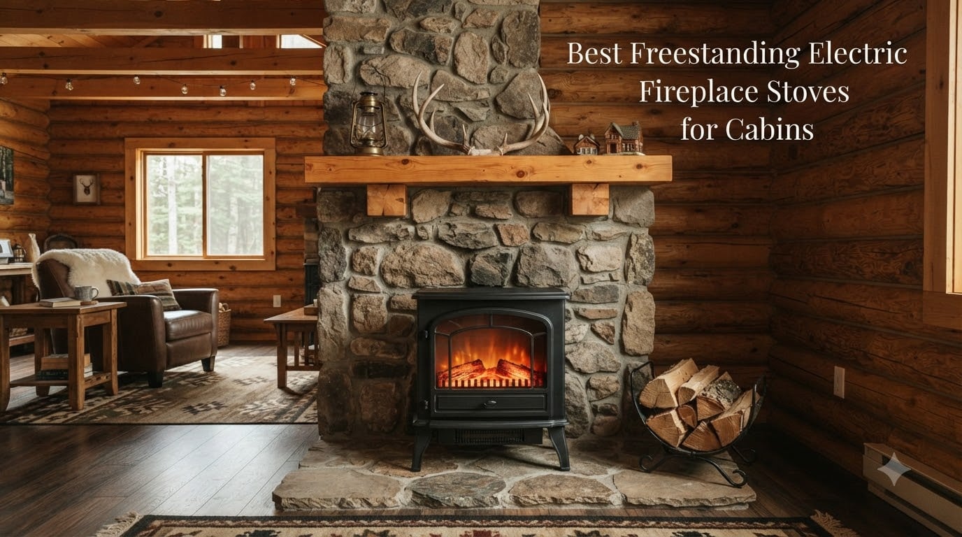 Best Freestanding Electric Fireplace Stoves for Cabins