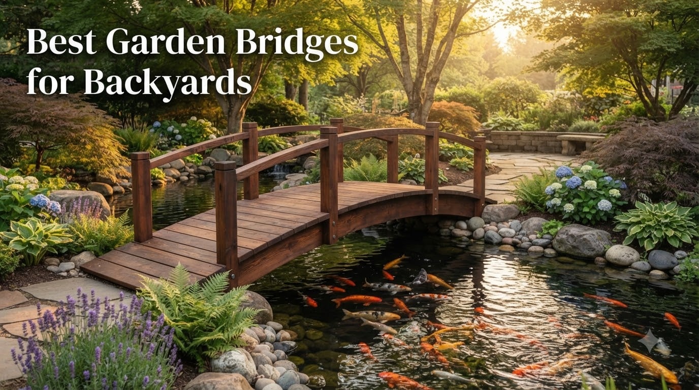 Best Garden Bridges for Backyards