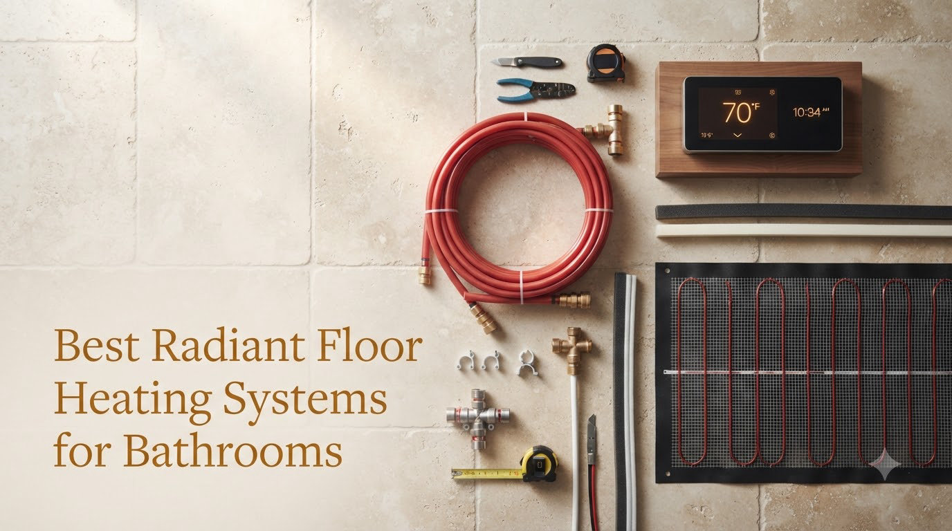 Best Radiant Floor Heating Systems for Bathrooms