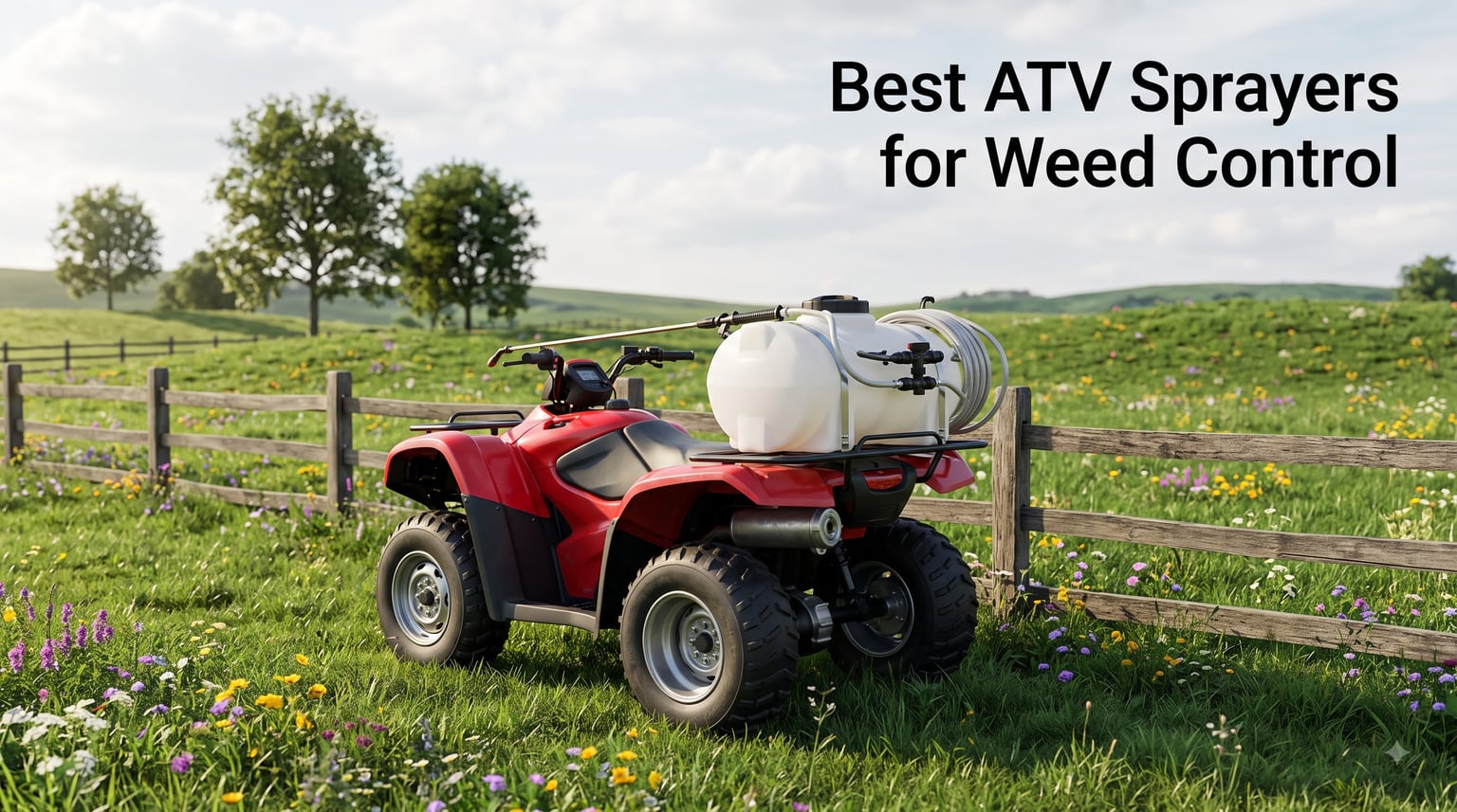 Best ATV Sprayers for Weed Control