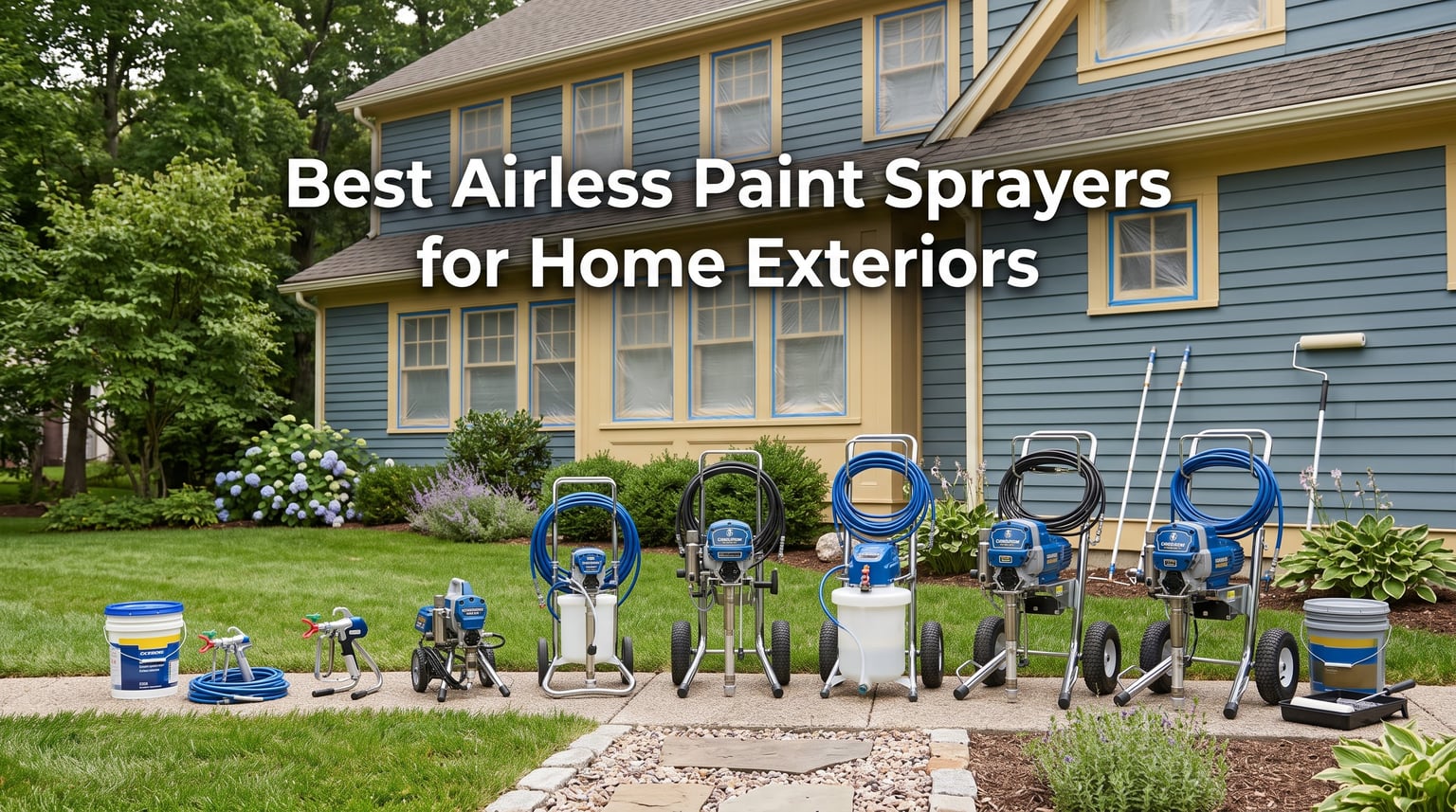 Best Airless Paint Sprayers for Home Exteriors