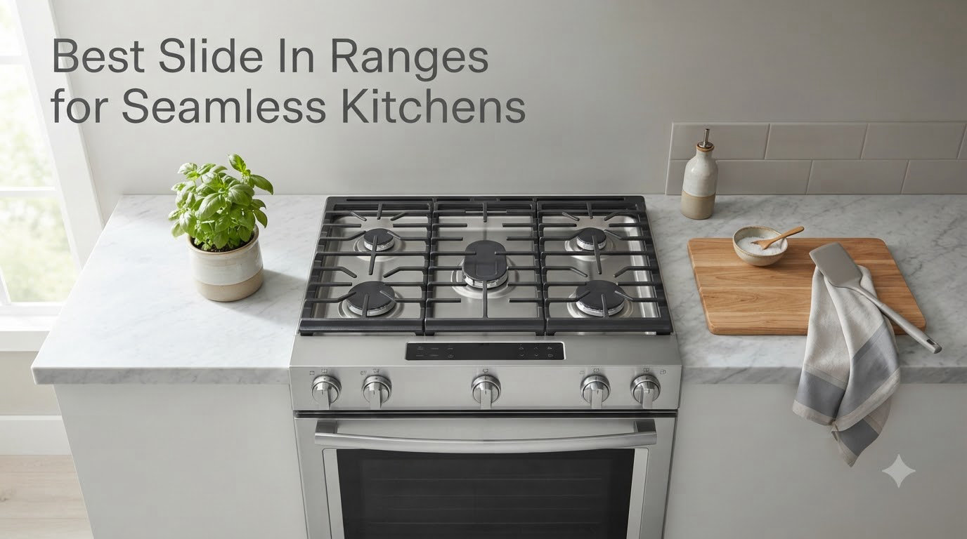 Best Slide In Ranges for Seamless Kitchens