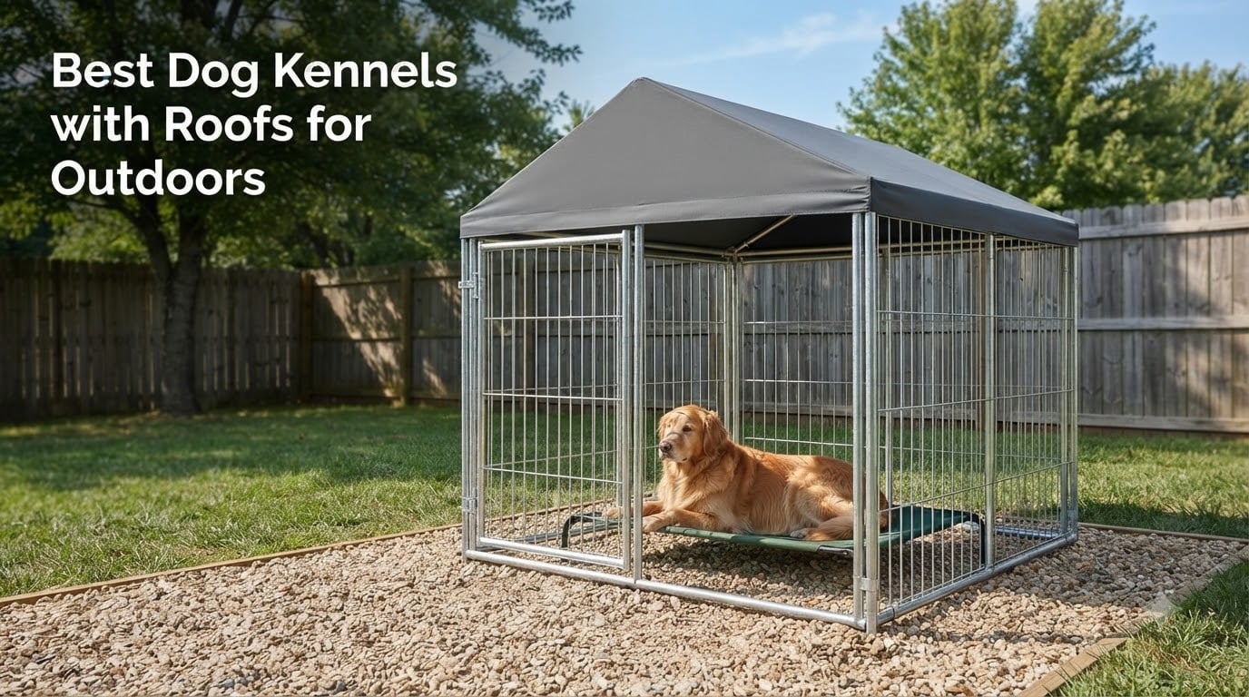Best Dog Kennels with Roofs for Outdoors