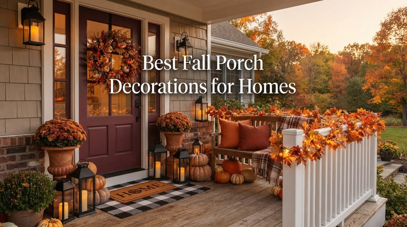 Best Fall Porch Decorations for Homes